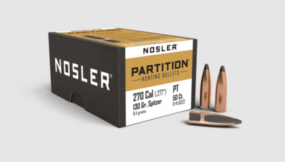 NOSLER PARTITION 270CAL .277in 130gr 50pk