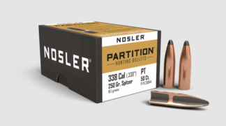 NOSLER PARTITION 338 cal .338in 250gr 50pk