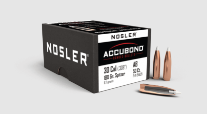 NOSLER ACCUBOND 30CAL .308in 180gr 50pk