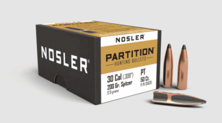 NOSLER PARTITION 30 cal .308in 200gr 50pk