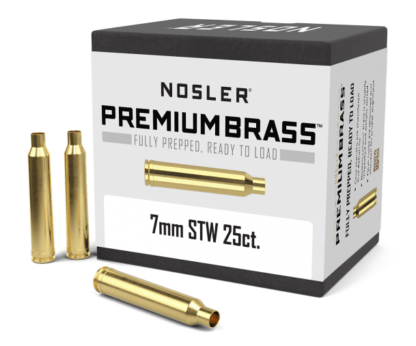 NOSLER 7mm STW UNPRIMED BRASS 25pk