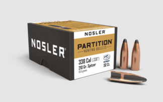 NOSLER PARTITION 338 cal .338in 210gr 50pk