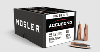 NOSLER ACCUBOND 25 cal .257in 110gr 50pk