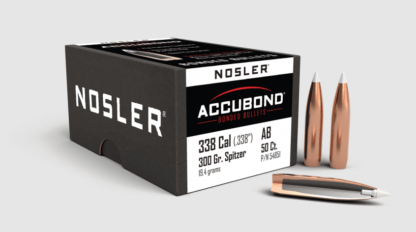 NOSLER ACCUBOND 338CAL .338in 300gr 50pk