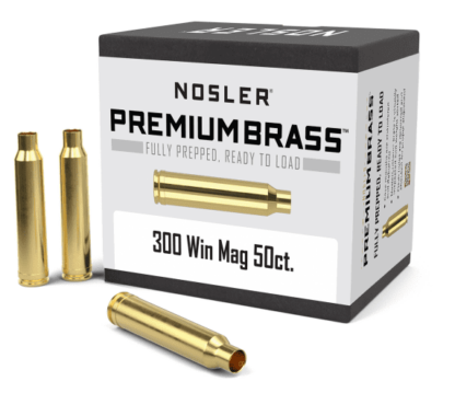 NOSLER 300 WIN MAG UNPRIMED BRASS 50pk