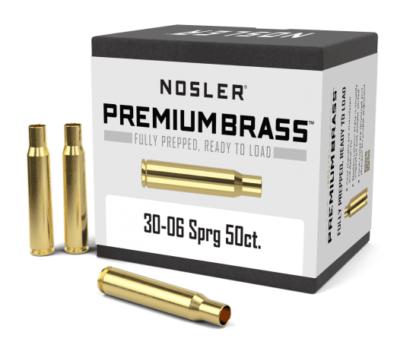 NOSLER 30-06 SPRINGFIELD UNPRIMED BRASS 50pk