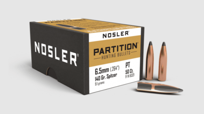 NOSLER PARTITION 6.5mm .264in 140gr 50pk