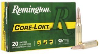 REMINGTON CORE-LOKT 7MM-08 REM 140gr PSP CL 2860fps 20pk