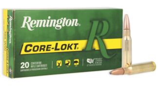 REMINGTON CORE-LOKT 308 WIN 180gr PSP CL 2620fps 20pk