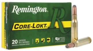 REMINGTON CORE-LOKT 308 WIN 180gr SP CL 2620fps 20pk