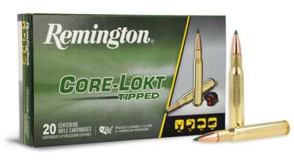 REMINGTON 30-06 SPRG 150gr CORE-LOKT TIPPED 20pk 2930fps