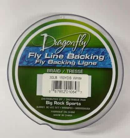 DRAGONFLY 30lb WHITE BACKING 150yd