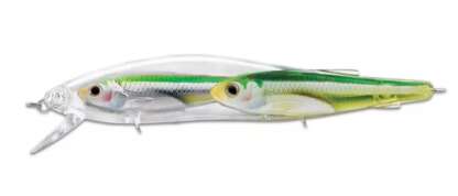 EMERALD SHINER  4.5in PEARL/BRIGHT GREEN