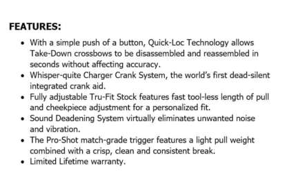 EXCALIBUR ASSASSIN 400TD TACT 100 CROSSBOW - TRUE TIMBER STRATA - Image 5