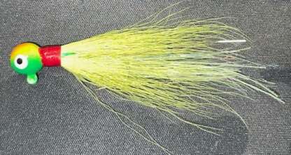 1/4oz FIRETIGER CHARTREUSE BUCKTAIL