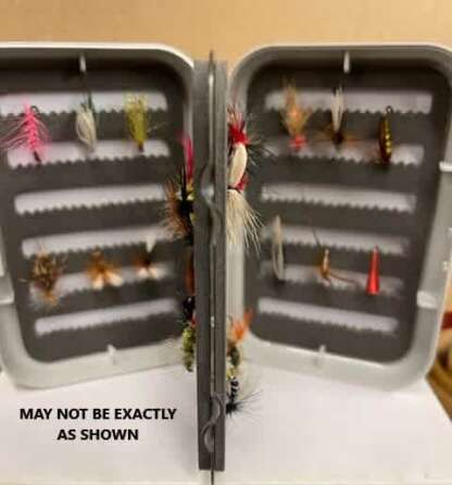 FLY BOX WITH 24 FLIES