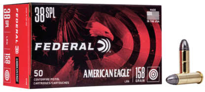 FEDERAL AE 38 SPECIAL 158gr LRN 770fps 50pk