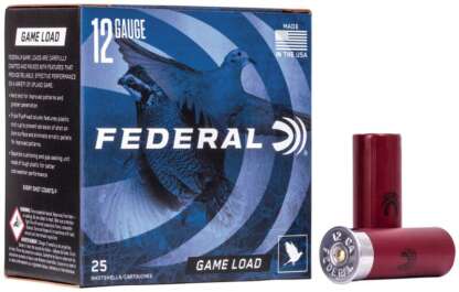 FEDERAL GAME LOAD 12ga #7.5 2.75in 1oz 3.25DE HEAVY FIELD 1290fps 25pk