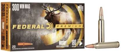 FEDERAL PREMIUM 300 WIN MAG 180gr PARTITION 2960fps 20pk