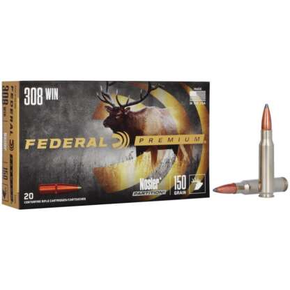 FEDERAL PREMIUM 308 WIN 150gr PARTITION 2840fps 20pk