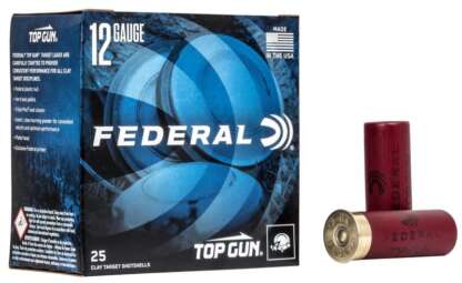 FEDERAL TOP GUN 12ga #7.5 2.75in 1-1/8oz 1145fps 25pk