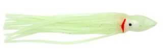 P-LINE 4.5in GLOW HOOCHIE UNRIGGED 8pk