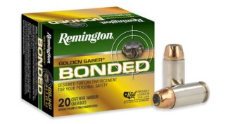REMINGTON GOLDEN SABER 40 S&W 180gr BJHP 1015fps 20pk