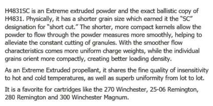 HODGDON H4831SC RIFLE POWDER 8lb KEG - Image 2