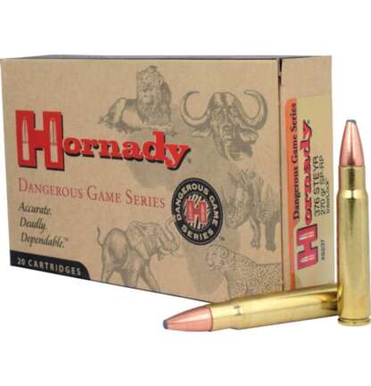 HORNADY DANGEROUS GAME 376 STEYR 270gr SP-RP 2600fps 20pk