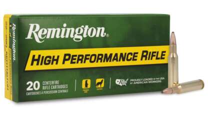 REMINGTON HPR 222 REM 50gr PSP 20pk 3140fps