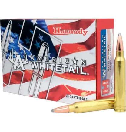 HORNADY AW 300 WIN MAG 150gr INTERLOCK 3275fps 20pk