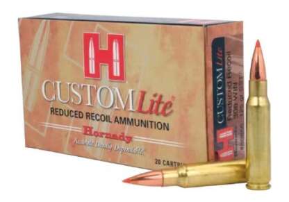 HORNADY CUSTOM LITE 308 WIN 125gr SST 2675fps 20pk