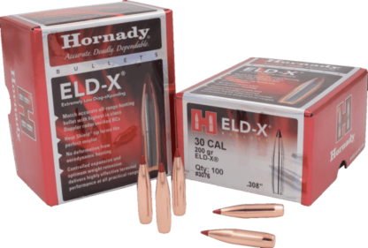 HORNADY ELD-X 30CAL .308in 200gr 100pk