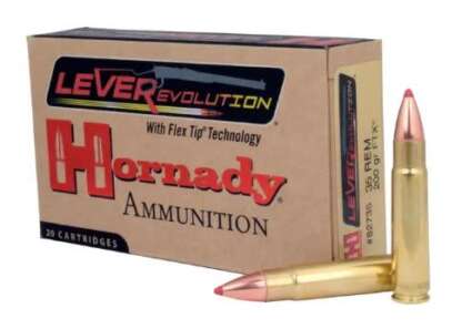 HORNADY LVREV 35 REM 200gr FTX 2225fps 20pk