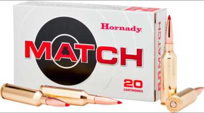 HORNADY MATCH 6.5 PRC 147gr ELD MATCH 2910fps 20pk