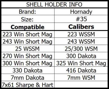 HORNADY SHELL HOLDERS #35 - Image 2