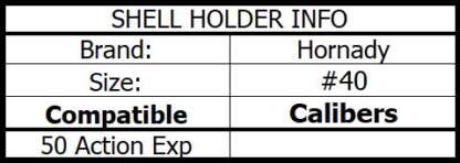 HORNADY SHELL HOLDER #40 - Image 2