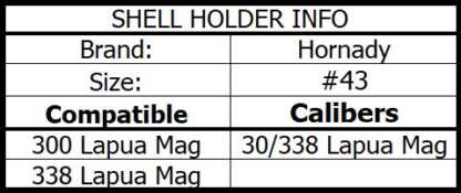 HORNADY SHELL HOLDER #43 - Image 2