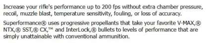 HORNADY SUPERFORMANCE 35 WHELEN 200gr INTERLOCK SP 2910fps 20pk - Image 3