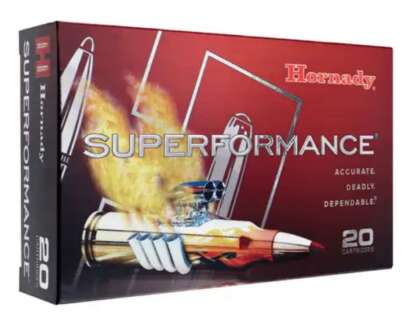 HORNADY SUPERFORMANCE 6.5x55mm SWEDISH 140gr SST 2735fps 20pk