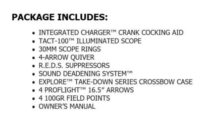 EXCALIBUR ASSASSIN 400TD TACT 100 CROSSBOW - TRUE TIMBER STRATA - Image 7