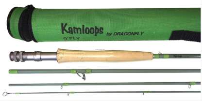 DRAGONFLY KAMLOOPS 906-4 6t 4pc FLY ROD