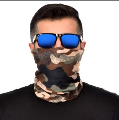 ACTIVE TUBE NECK GAITER - MOUNTAIN CAMO - Image 2