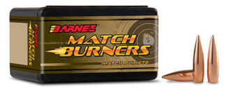 BARNES MATCH BURNER 6.5mm .264in 145gr 100pk