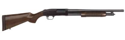 MOSSBERG 500 12ga 3in RETROGRADE WALNUT 18.5in 5rnd