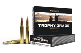 NOSLER TROPHY GRADE 280 ACKLEY IMP. 160gr ACCUBOND 2950fps 20pk