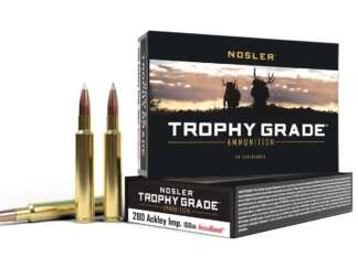 NOSLER TROPHY GRADE 280 ACKLEY IMP. 160gr ACCUBOND 2950fps 20pk