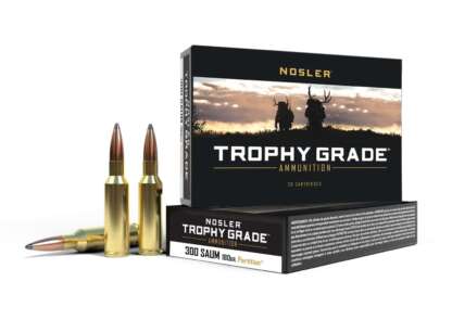 NOSLER TROPHY GRADE 300 REM SA ULTRA MAG 180gr PARTITION 20pk 2950fps