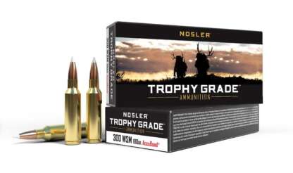 NOSLER TROPHY GRADE 300 WSM 180gr ACCUBOND 20pk 2950fps