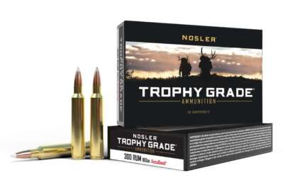 NOSLER TROPHY GRADE 300 RUM 180gr ACCUBOND 20pk 3250fps